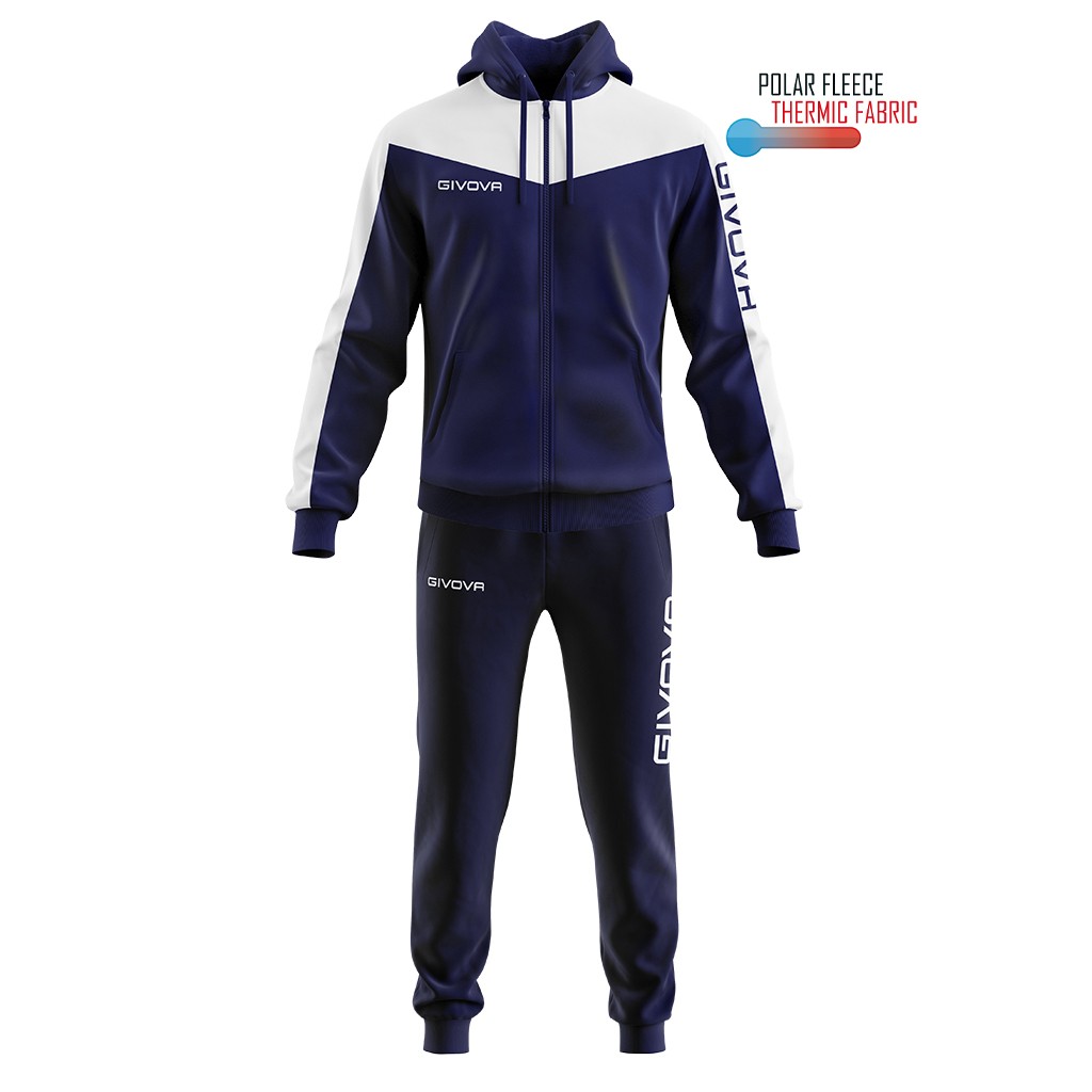 for Than Collision course Trening Tuta Roma Polarfleece cu gluga, GIVOVA