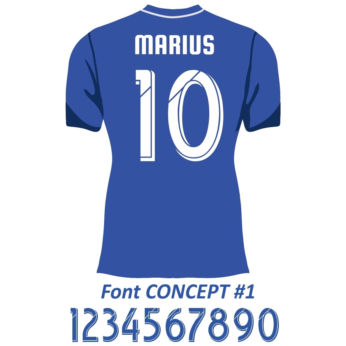 Imprimare Numar Si Nume Pe Tricou Echipament Fotbal Personalizat