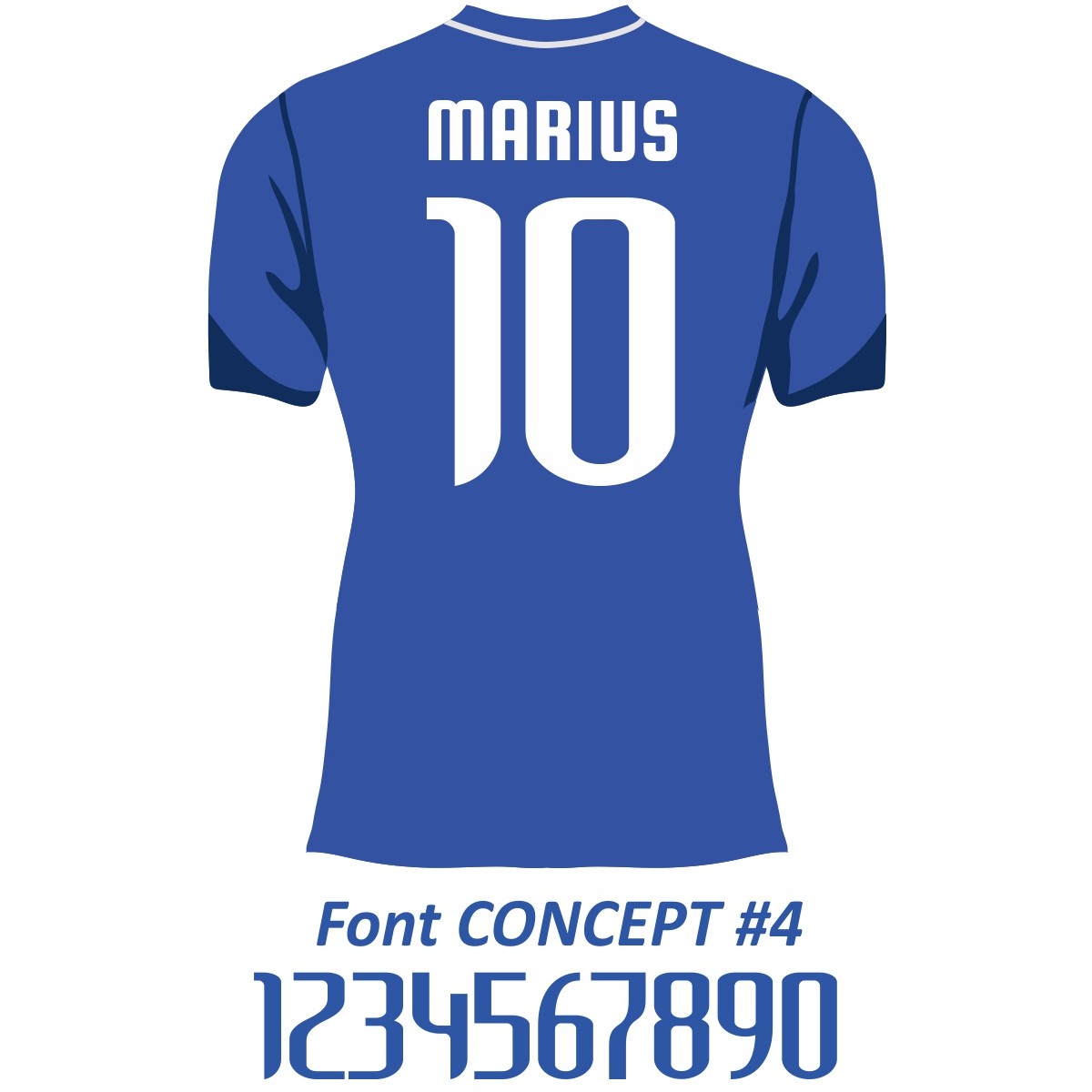 Imprimare Numar Si Nume Pe Tricou Echipament Fotbal Personalizat