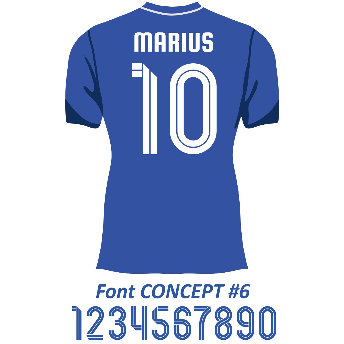excel Pacific Islands good looking Imprimare numar si nume pe tricou | Echipament Fotbal Personalizat