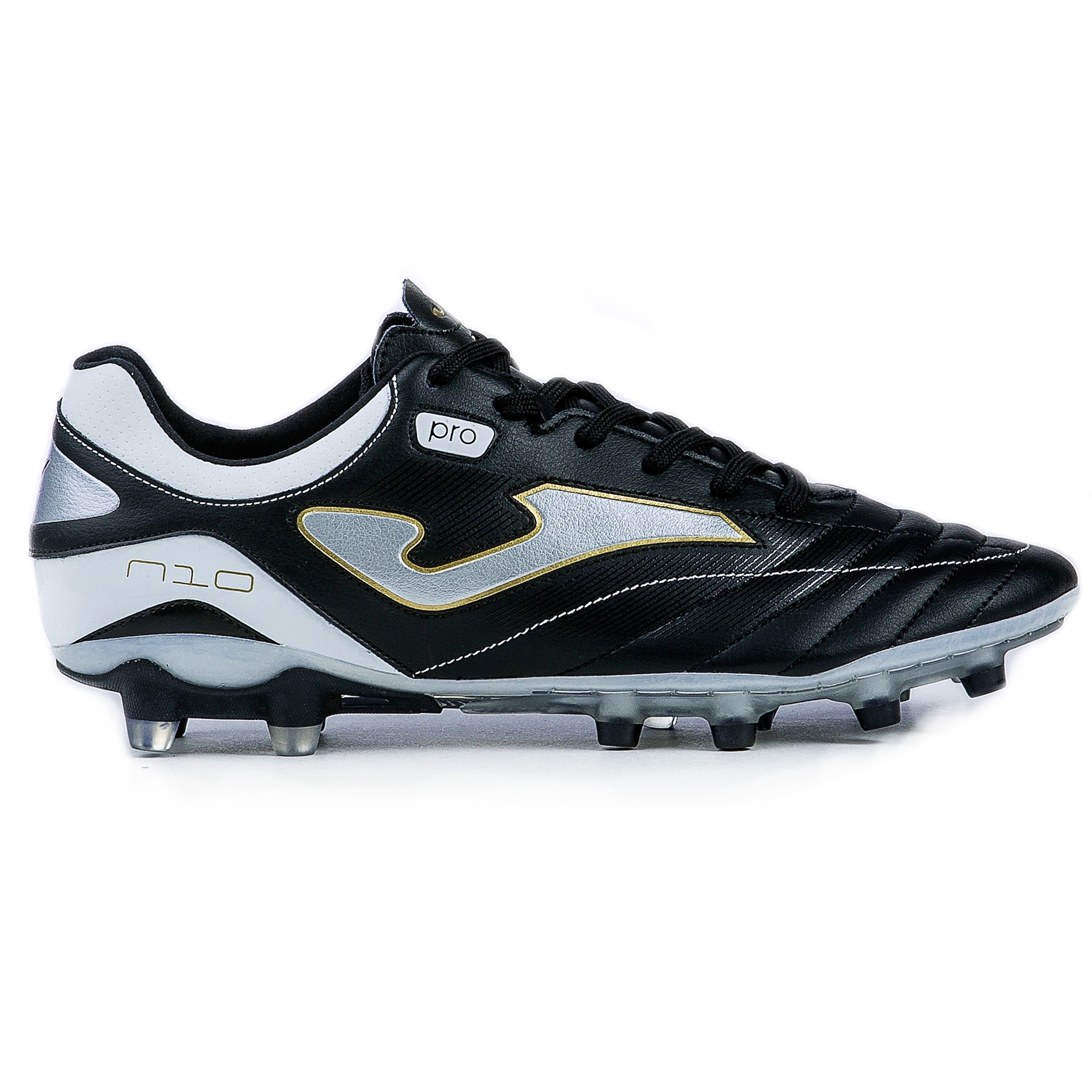 Ghete fotbal teren semisec tare NUMERO-10 PRO 601 NEGRU