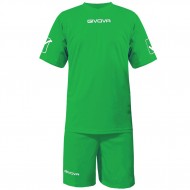 Echipament fotbal KIT GIVOVA, VERDE, marime 3XS - EOL