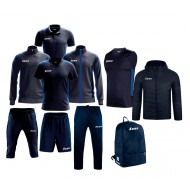 Echipament complet fotbal Box Start Bleumarin/Royal, ZEUS
