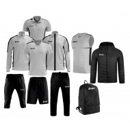 Echipament complet fotbal Box Start Gri/Negru, ZEUS
