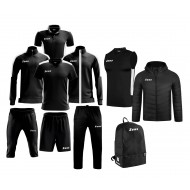Echipament complet fotbal Box Start Negru/Alb, ZEUS