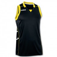 Tricou baschet Cancha II JOMA, negru/galben 2XL-3XL - EOL