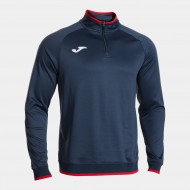 Bluza trening antrenament cu fermoar scurt Combi Premium, JOMA