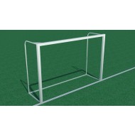 Poartă fotbal/futsal 3x2m, profil pătrat din aluminiu 80x80 mm