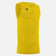 Tricou fara maneci Baschet, DEVA, MACRON, Galben, 3XS - EOL