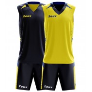 Echipament baschet Kit Jam ZEUS, blu/galben M - EOL