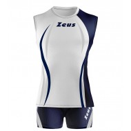 Kit Klima ZEUS, alb/blu/argintiu M  - EOL