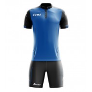 Echipament fotbal Kit Aquarius, ZEUS, ROYAL/NEGRU, marime XS - EOL