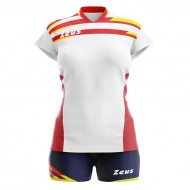 Kit Itaca Donna ZEUS, alb/rosu/galben 2XS - EOL