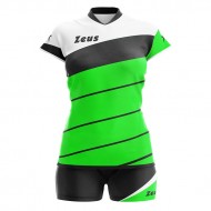 Kit Lybra Donna ZEUS, verde fluo/negru/alb 2XS - EOL