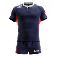 Echipament rugby Kit Max ZEUS, BLEUMARIN/ROSU, marime 2XL - EOL