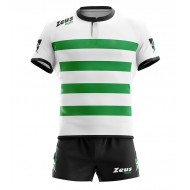 Echipament rugby Kit Recco New, ZEUS, VERDE/ALB/NEGRU, marime 3XL - EOL