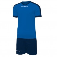 Echipament fotbal KIT REVOLUTION GIVOVA, ALBASTRU/BLEUMARIN, marime XL - EOL