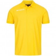 Tricou polo Summer GIVOVA, galben, marimea XXL - EOL
