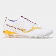 Ghete fotbal PROPULSION CUP 24, Alb/Auriu, marime 41, JOMA