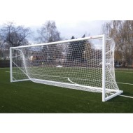 Poarta de fotbal din aluminiu 7,32х2,44 m - profil oval special de 120х100 mm