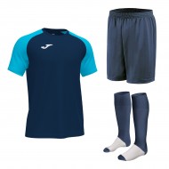 Set echipament fotbal, tricou Academy IV JOMA, sort si jambiere Concept Champion