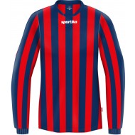 Tricou fotbal cu maneca lunga Stripe, SPORTIKA