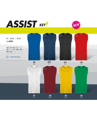 Tricou baschet Assist, SPORTIKA