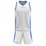 Echipament baschet Kit Power GIVOVA, alb/blu M - EOL
