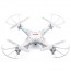 Drona Quadcopter 2.4G 4CH 6-Axis SYMA X5C, cu 2MP HD Camera, Alb