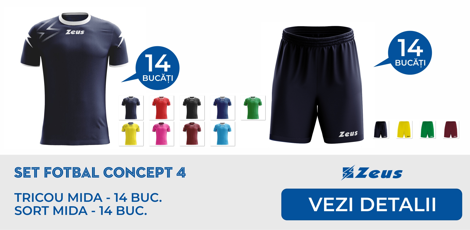 Set fotbal Zeus