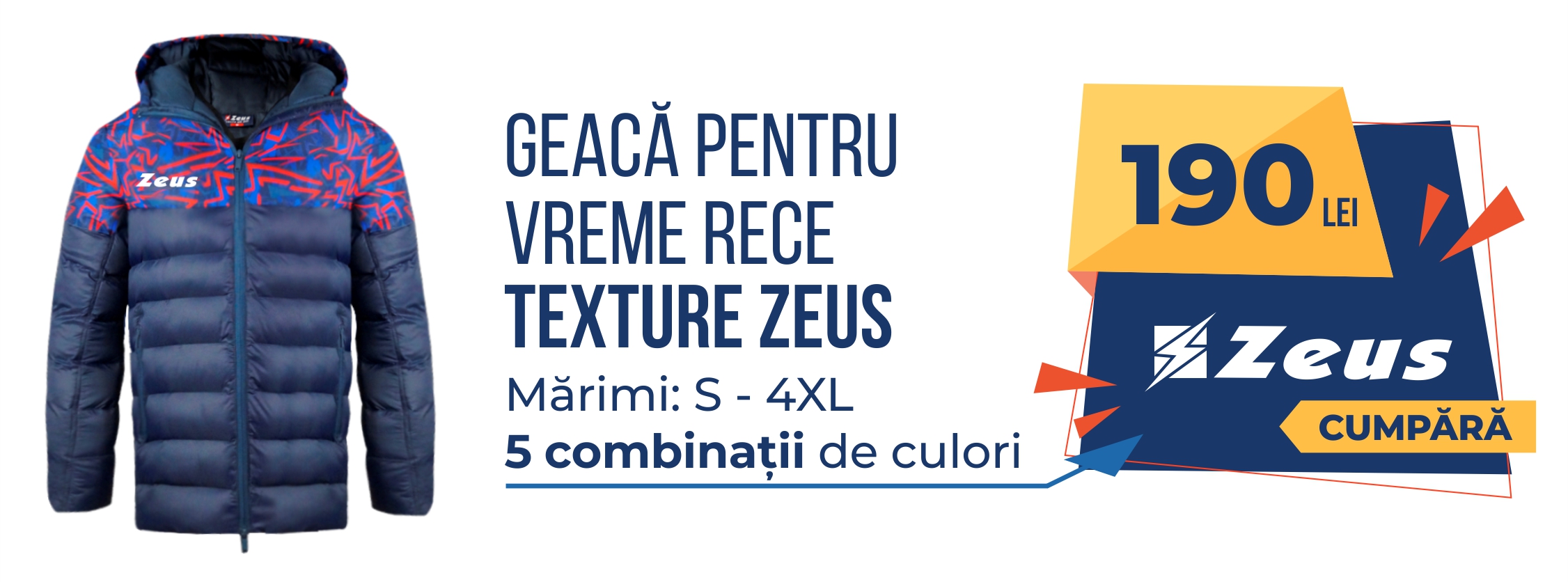 Geaca iarna Texture Zeus