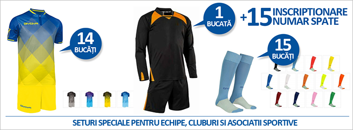 Seturi speciale echipe de fotbal