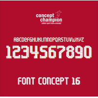 Imprimare numar si nume pe tricou, personalizare echipament fotbal-25429