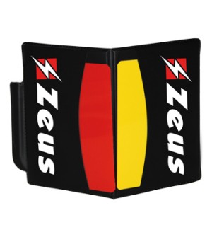 Carnetel cu cartonase pentru arbitru ZEUS-0 Carnetel cu cartonase pentru arbitru ZEUS-0