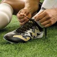 Ghete fotbal pentru teren semisec si tare CHAMPION MAX 601 NEGRU-AURIU, JOMA-5244