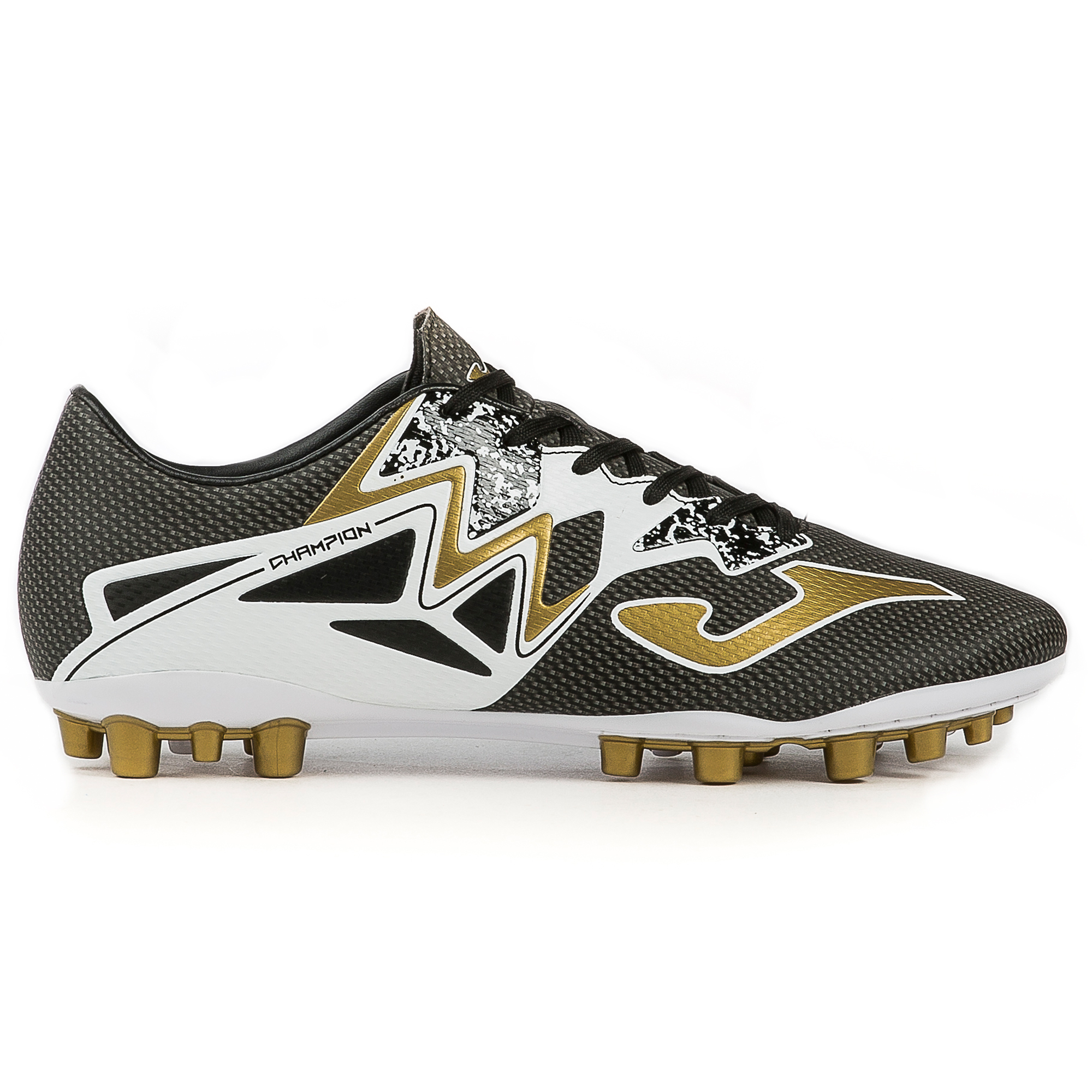 Ghete fotbal teren semisec si tare CHAMPION 601 NEGRU-AURIU, JOMA-0 Ghete fotbal teren semisec si tare CHAMPION 601 NEGRU-AURIU, JOMA-0