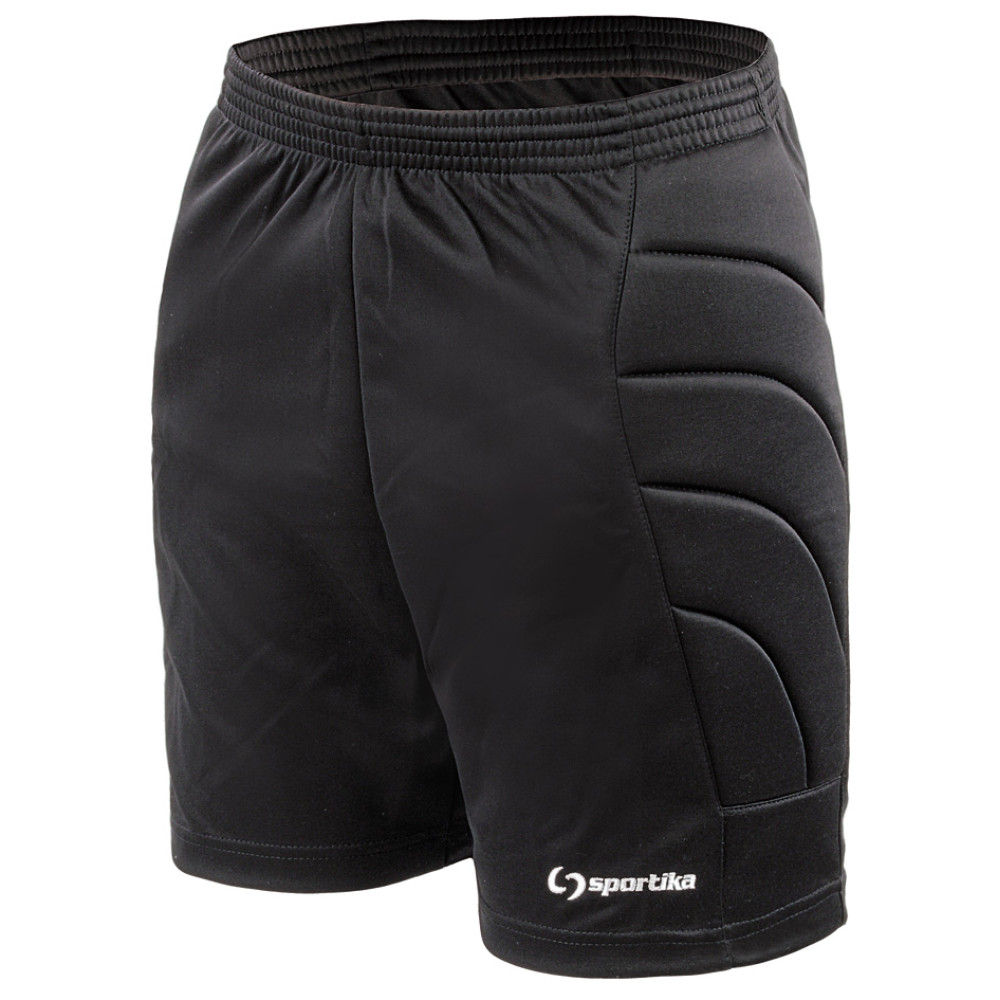 Pantalon Scurt portar fotbal Black, SPORTIKA-0