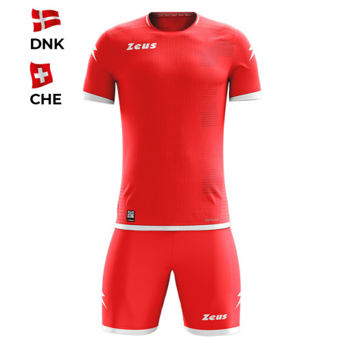 Echipament fotbal Kit Mundial - Danemarca - Elvetia, ZEUS-0