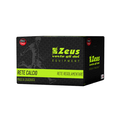 Plasa pentru poarta fotbal 7x2m ochiuri patrate, ZEUS-0
