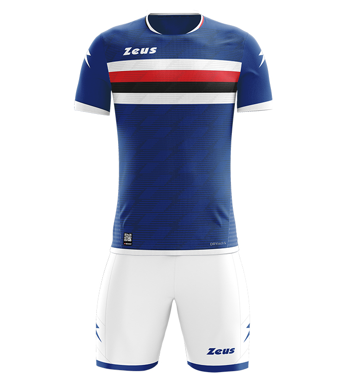 Echipament fotbal Kit Icon, culori SAMPDORIA, Zeus-0 Echipament fotbal Kit Icon, culori SAMPDORIA, Zeus-0