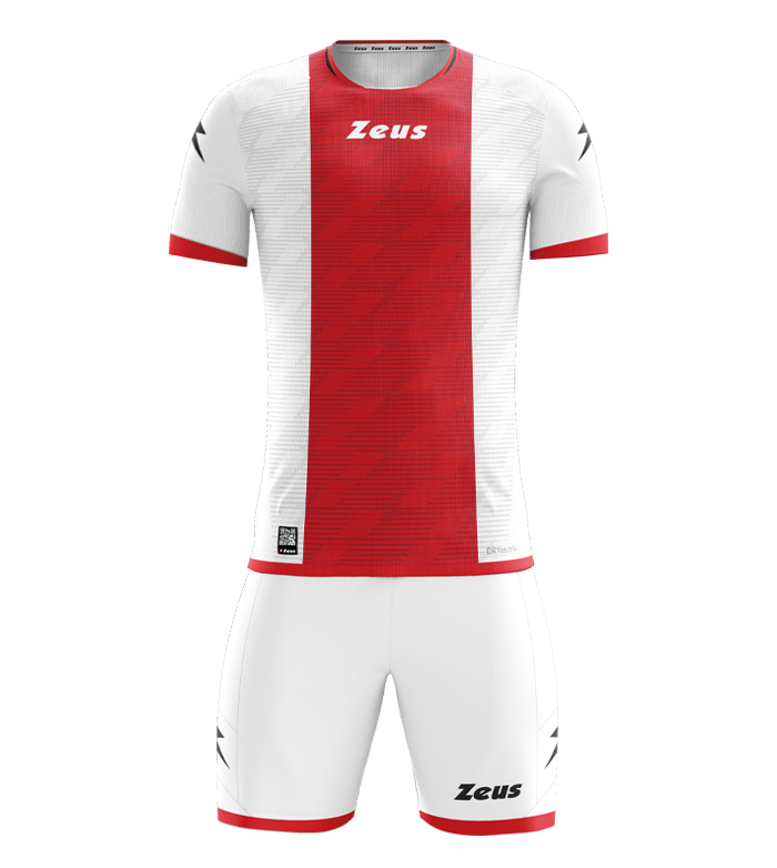 Echipament de fotbal Kit Icon, Alb / Rosu, ZEUS-0 Echipament de fotbal Kit Icon, Alb / Rosu, ZEUS-0