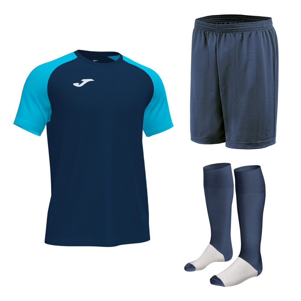 Set echipament fotbal, tricou Academy IV JOMA, sort si jambiere Concept Champion-0