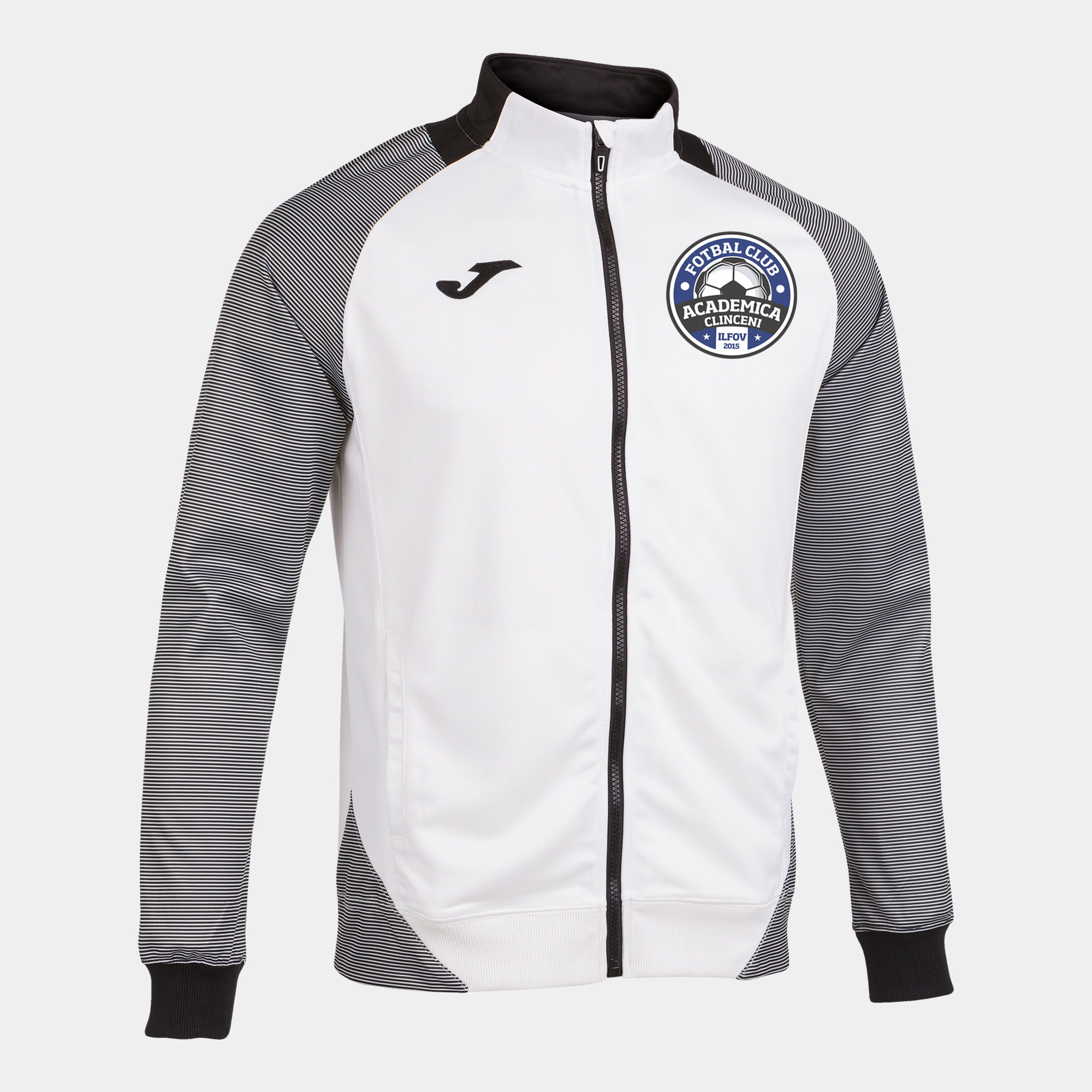 Bluza trening oficiala Academica Clinceni ALB-NEGRU-0 Bluza trening oficiala Academica Clinceni ALB-NEGRU-0
