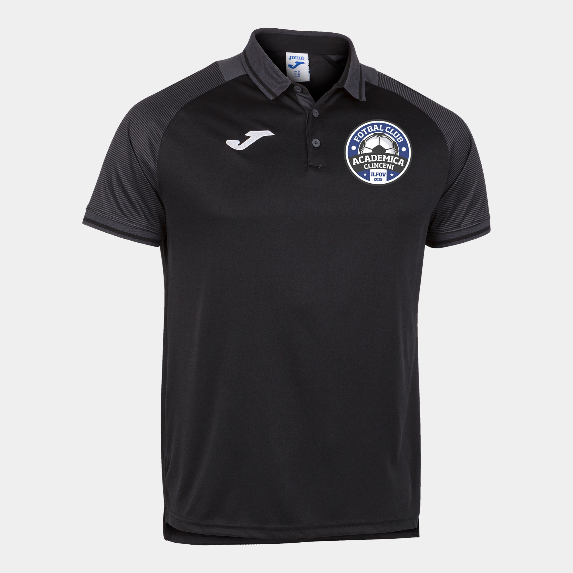 Tricou polo prezentare Academica Clinceni NEGRU-ANTRACIT-0 Tricou polo prezentare Academica Clinceni NEGRU-ANTRACIT-0
