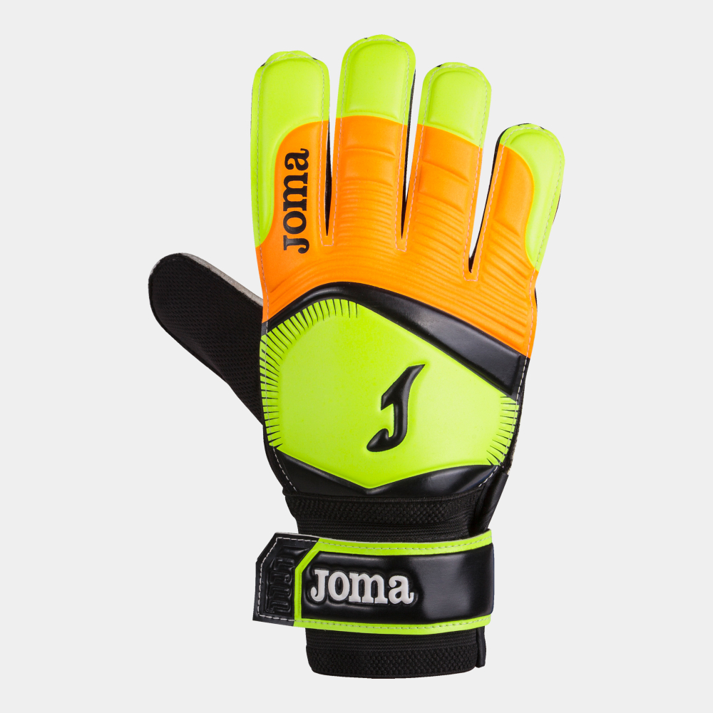 Manusi portar fotbal Calcio 21, Galben / Portocaliu Fluorescent, JOMA-0