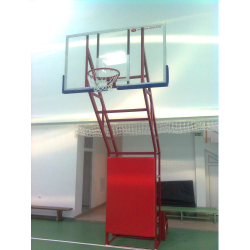 Protecție pentru stand din bare pentru panoul de baschet-0