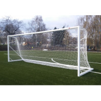 Poarta de fotbal din aluminiu 7,32х2,44 m - profil oval special de 120х100 mm-0