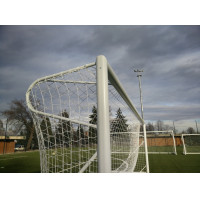 Poarta de fotbal din aluminiu 7,32х2,44 m - profil oval special de 120х100 mm-18686