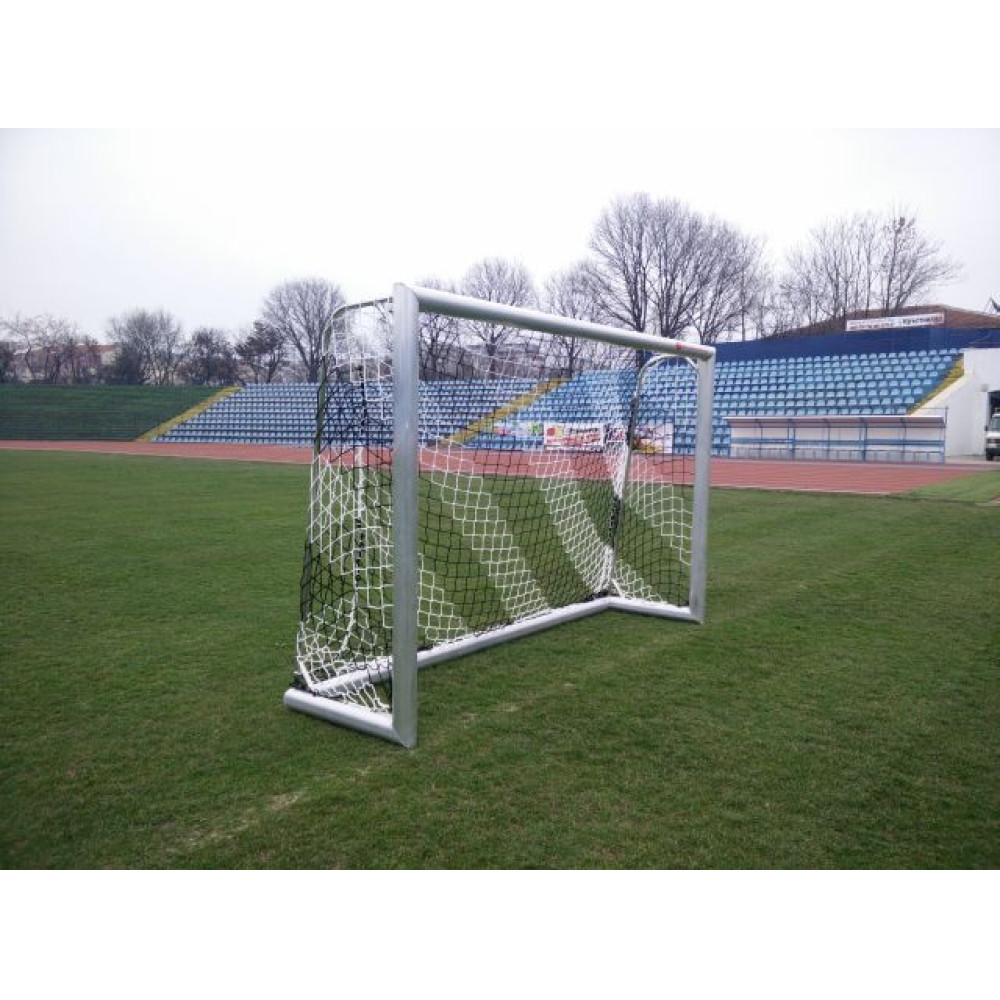 Poarta de fotbal 3x2m, profil din aluminiu 120x100 mm sudat-0