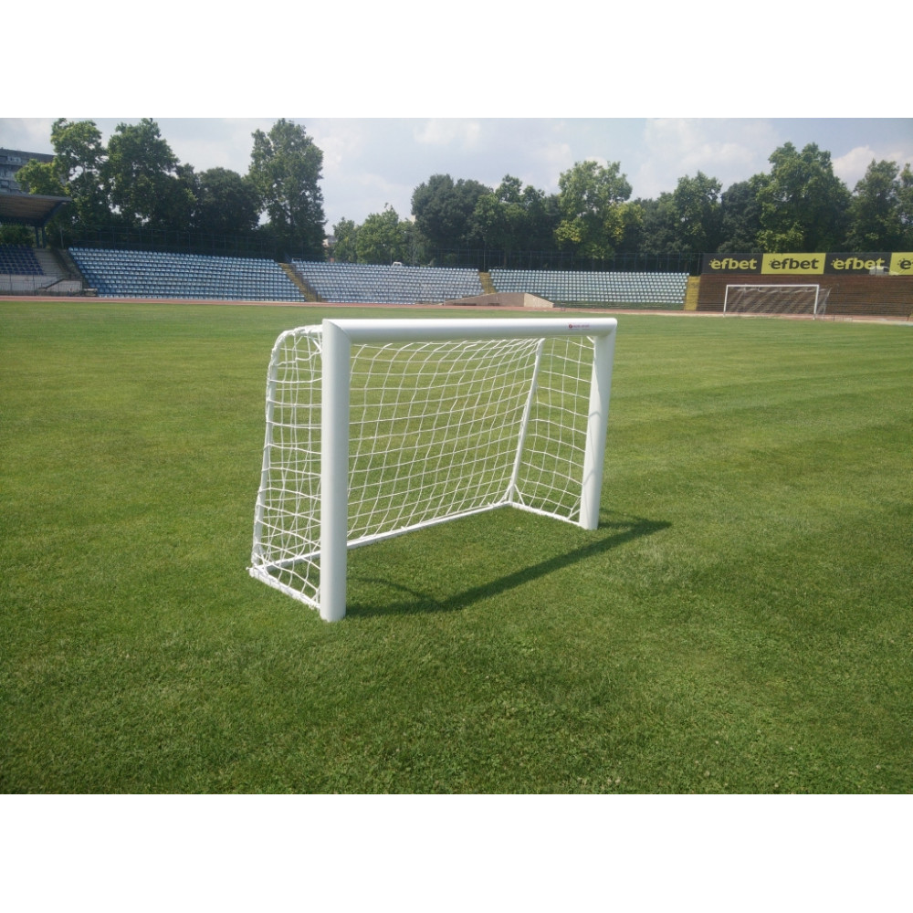 Poartă de minifotbal 1,8x1,2m din aluminiu oval 120x100mm-0